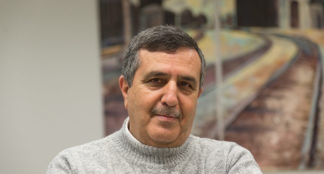 Anton Salman, alcalde de Belén (Palestina). Foto: Pablo Ibáñez (AraInfo)