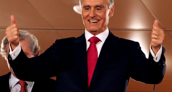 Aníbal Cavaco Silva, presidente de Portugal.