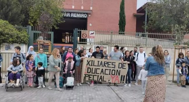 (Archivo 2024) Protesta en Uesca | Foto: CCOO Aragón