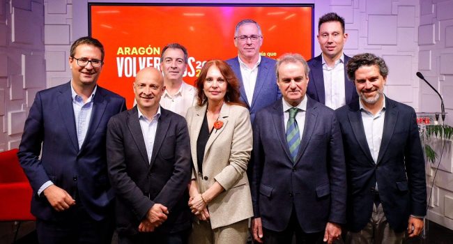 (Archivo, abril 2026) Responsables del programa Volveremos | Foto: Ayuntamiento de Zaragoza