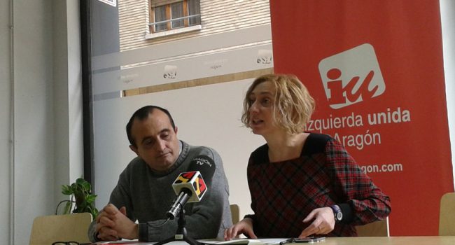 Ariza y Luquin durante una rueda de prensa.