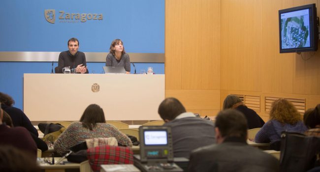 Artigas y Muñoz durante la rueda de prensa. Foto: Daniel Marcos