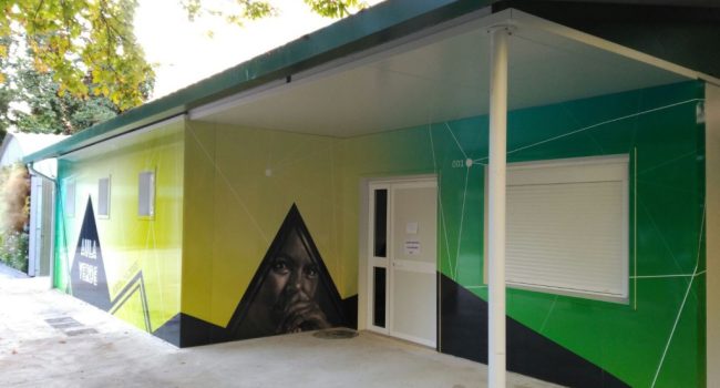 Aula Verde Berta Cáceres. Foto: Ayuntamiento de Uesca