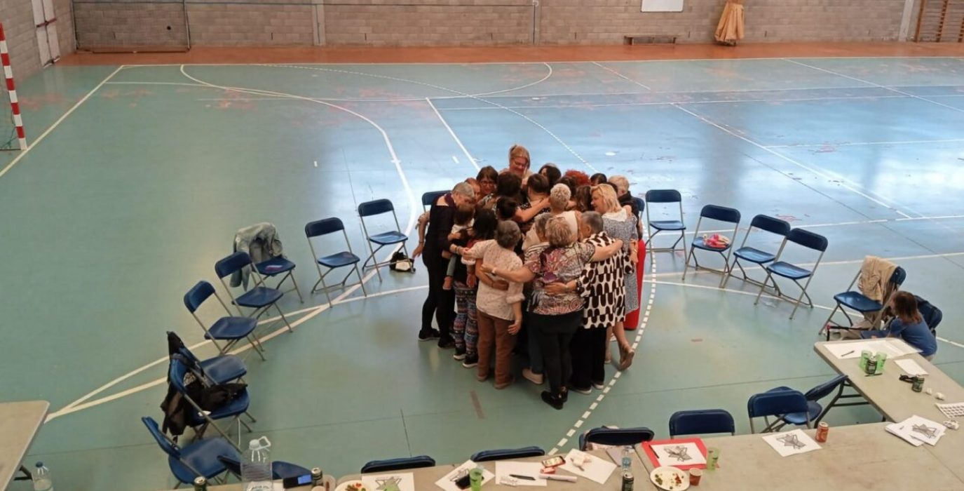 Mujeres participantes en el Encuentro de Ayerbe | Foto: CAVAragón