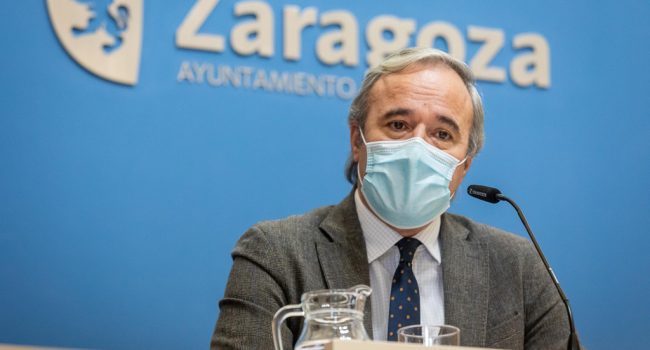 El alcalde de Zaragoza, Jorge Azcón. Foto: Daniel Marcos (AZ)