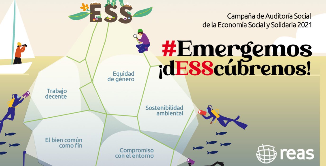 Imagen de la campaña Auditoría Social 2021 de la Economía Solidaria.
