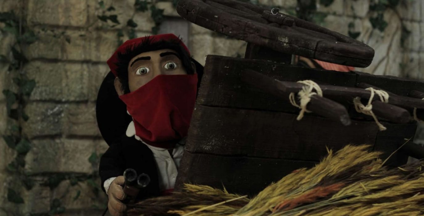Afiche de la película 'El Bandido Cucaracha'.