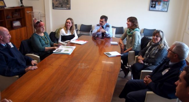 Momento de la reunión mantenida este jueves.