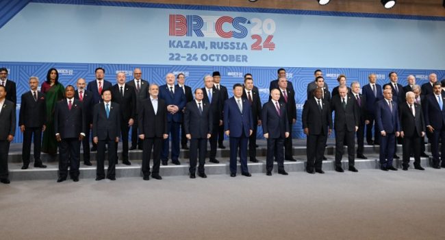 Cumbre de los BRICS celebrada en Kazán.