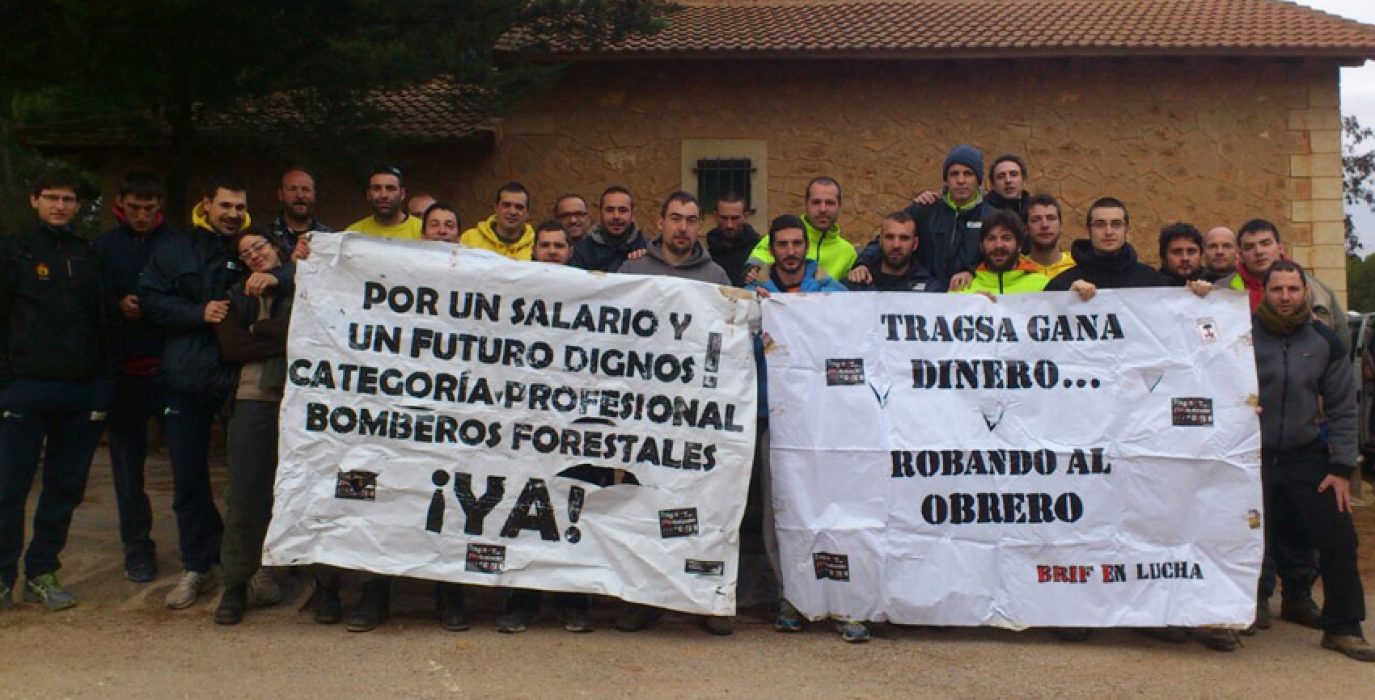 La plantilla de las BRIF Daroca.