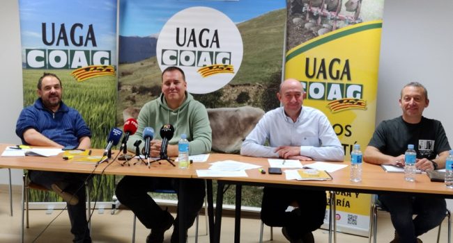 Balance Unión de Agricultores y Ganaderos de Aragón UAGA 2024 Aragón es un país ganadero que se pregunta por qué cada año hay menos explotaciones agrarias 1