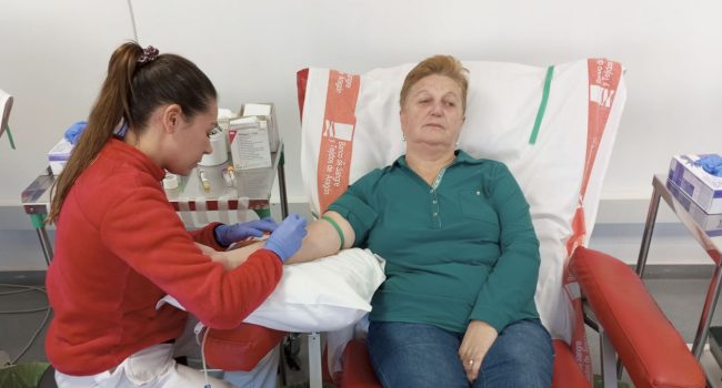 Donación en el Banco de Sangre de Aragón | Foto:  @BncSangreAragon