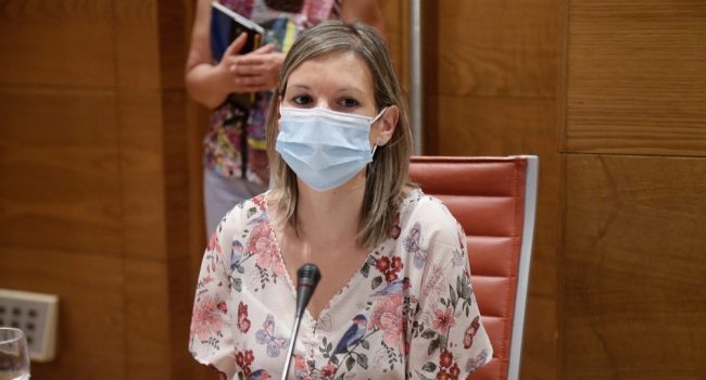Beatriz Martín Comisión de Portavoces del Senado Teruel Existe