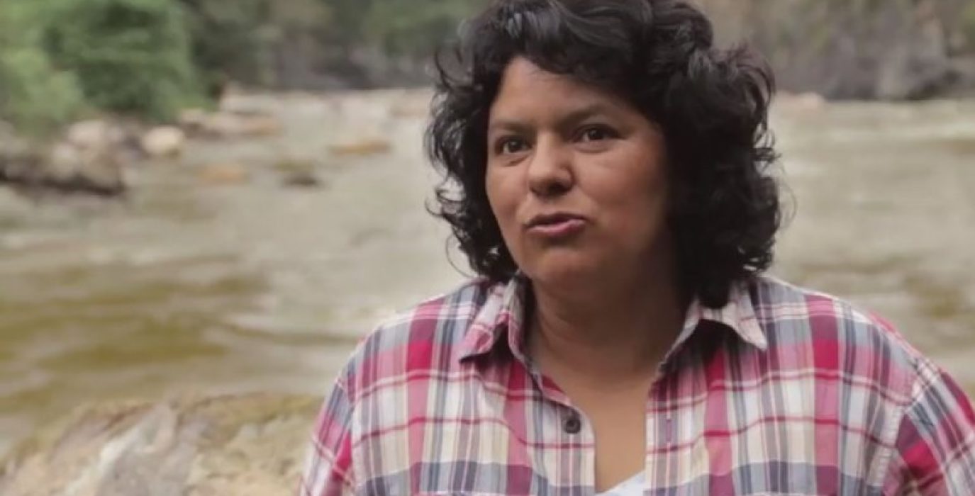 La activista Berta Cáceres fue asesinada en su casa la noche del 3 de marzo de 2016.