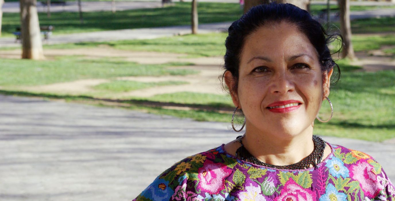 Bettina Cruz. Foto: Miguel Ángel Conejos (AraInfo).