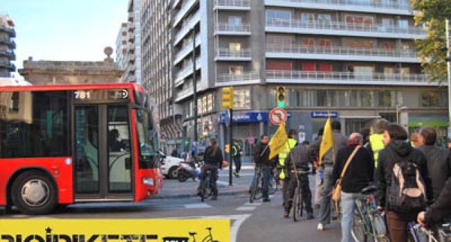 Foto: Bicipikete Informativo (Huelga General 29S 2010)