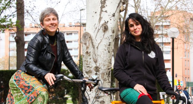 Edurne Caballero y Ana Santidrián son Biela y Tierra.