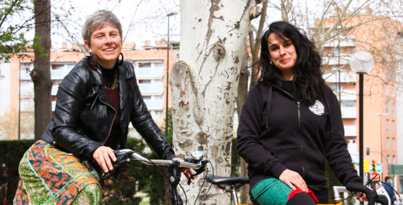 Edurne Caballero y Ana Santidrián son Biela y Tierra.