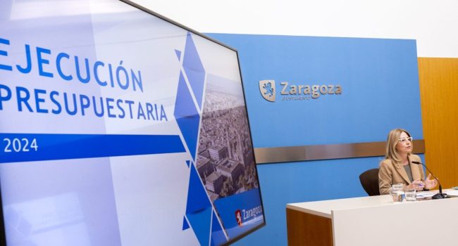 Blanca Solans, concejala de Hacienda del Ayuntamiento de Zaragoza | Foto: Miguel G. García / AZ