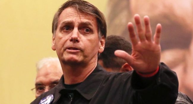 El ultraderechista Bolsonaro.