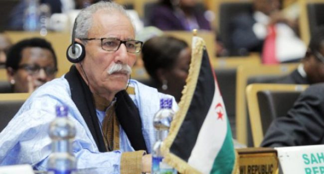 Brahim Gali, secretario general del Frente Polisario.