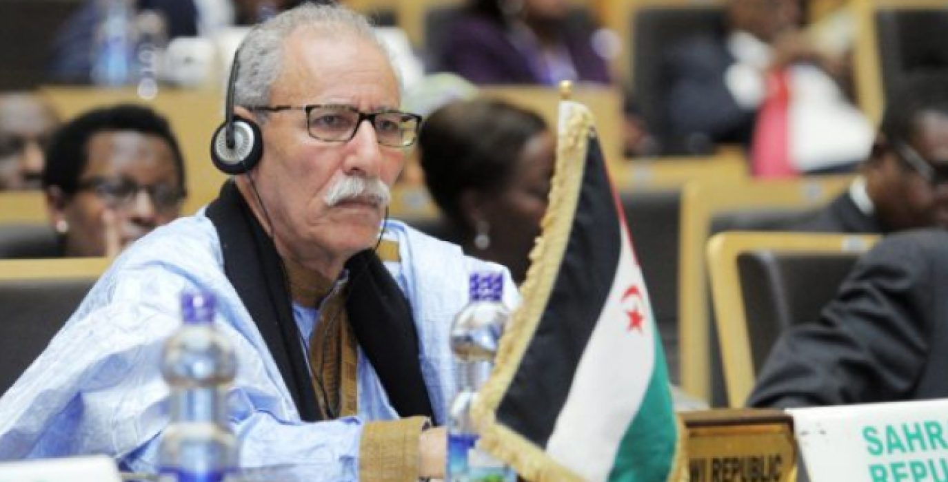 Brahim Gali, secretario general del Frente Polisario.