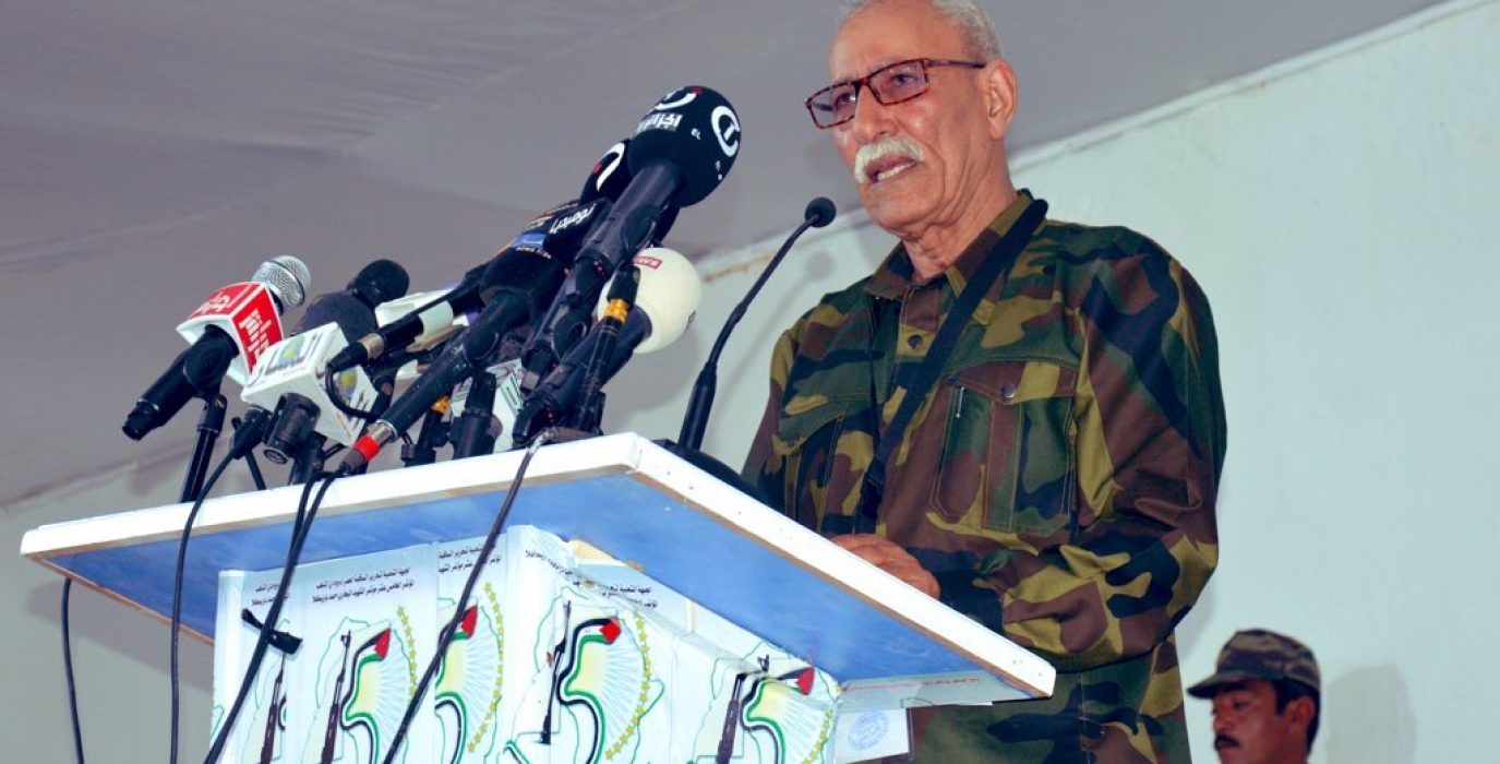Brahim Ghali, Secretario General del Frente Polisario y Presidente de la República Árabe Saharaui Democrática. Foto: @Polisario_