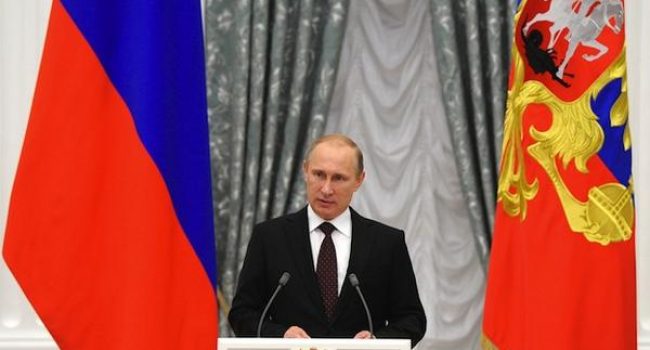 Vladimir Putin anunciando las limitaciones de comercio. Fotografía: Agencias.