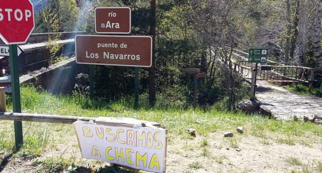 Buscamos a Chema. Foto: Timu