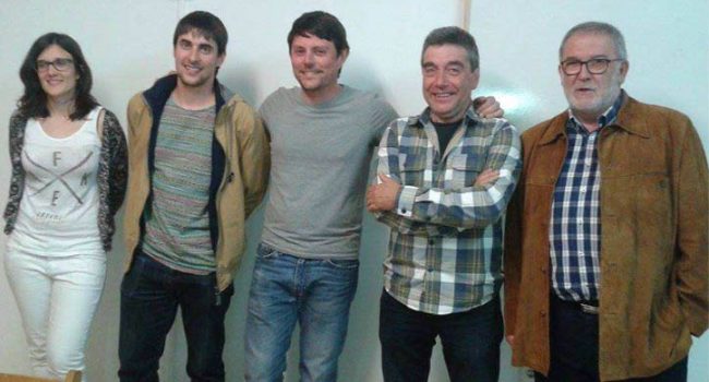 Representantes de la candidatura Cambiar Binéfar.