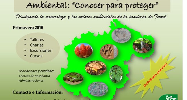 CAMPAÑA formacion Ecologistas en Accion Teruel