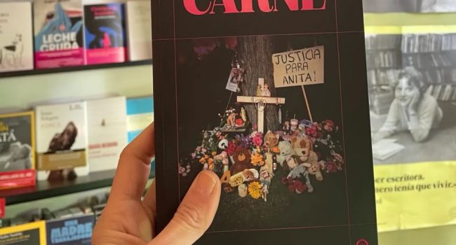 Portada de "Carne", la última novela de David Pascual.
