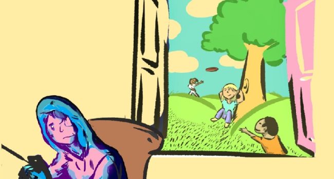 Comienza en Torrero-La Paz la campaña por el “Buen uso de las pantallas” por menores