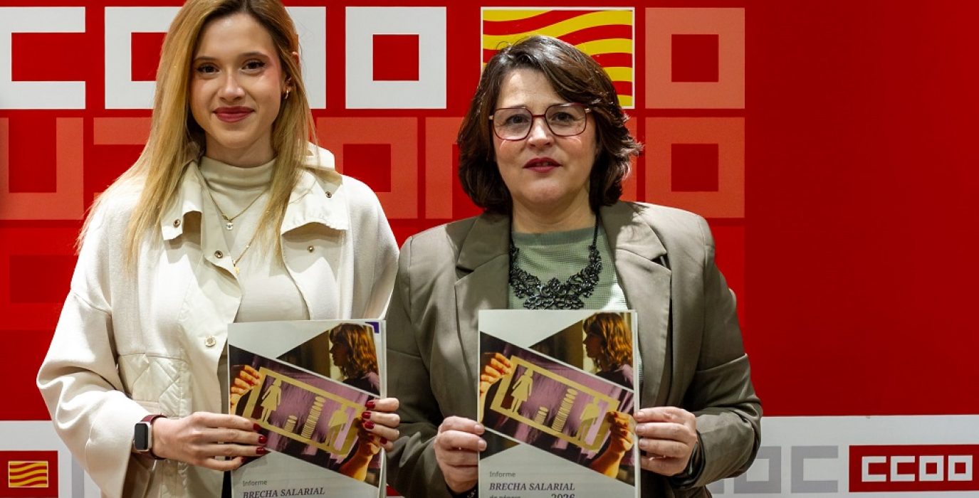 CCOO Aragón Encuesta Anual de Estructura Salarial Las mujeres en Aragón cobran de media 5.664 euros menos al año que los hombres brecha salarial