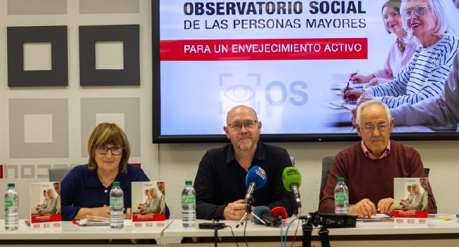 CCOO Pensionistas presenta en Zaragoza las conclusiones del Observatorio Social de las Personas Mayores 1