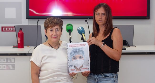 CCOO asegura que los hospitales y centros de salud aragoneses necesitan 1.300 TCAES más