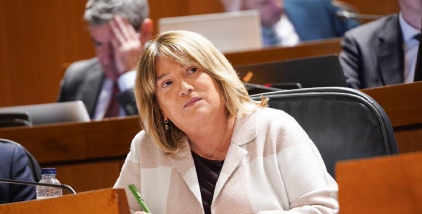 Tomasa Hernández, consejera de Educación de la DGA | Foto: Cortes de Aragón