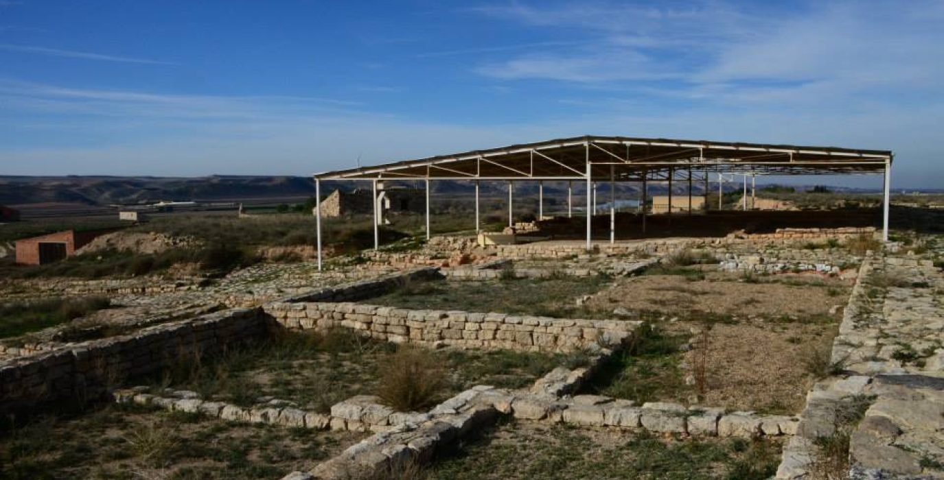Yacimiento romano de Lépida Celsa. Foto: CHA