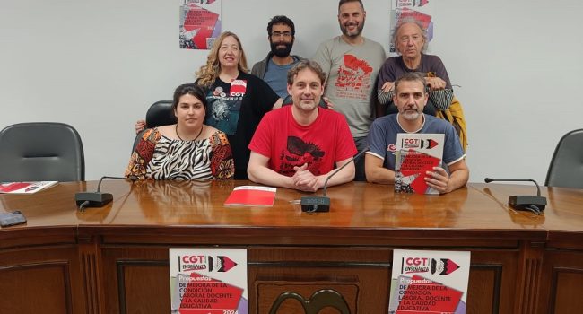 CGT presenta una campaña “contra la nueva FP Dual” y advierte de “carencias y peligros” para una educación pública y de calidad