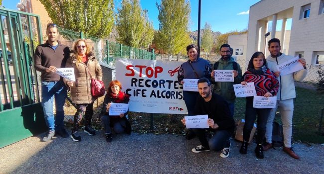 CGT denuncia recortes en el Centro de Formación para el Profesorado de Alcorisa