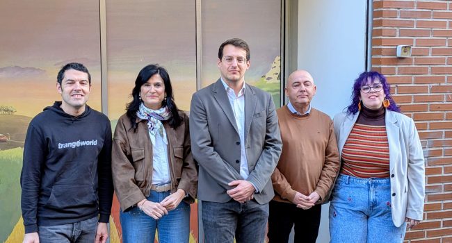 Arranque de campaña de CHA en Zaragoza.