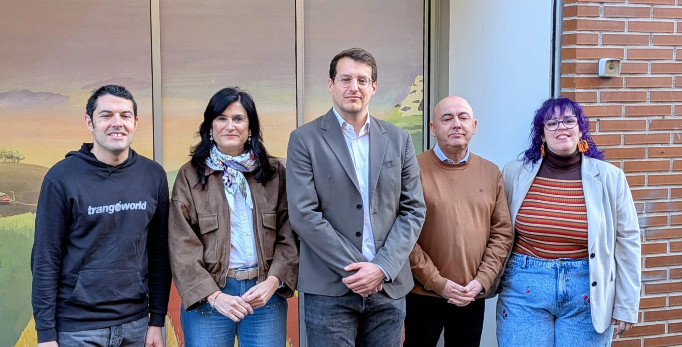 Arranque de campaña de CHA en Zaragoza.