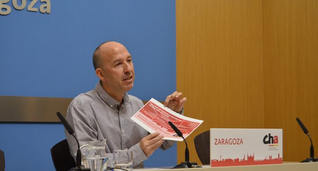 Asensio durante la presentación de la web. Foto: CHA