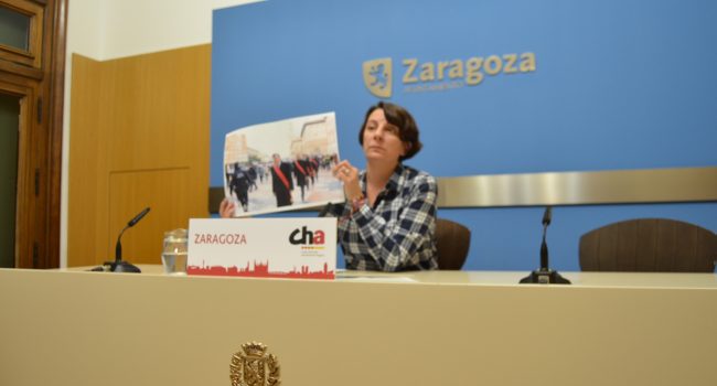 Leticia Crespo en la rueda de prensa de este jueves. Foto: CHA