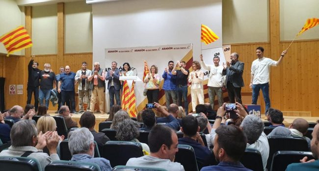 Soro durante el acto de este sábado en Exeya | Foto: CHA