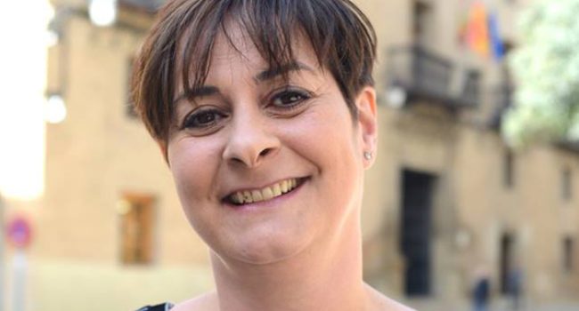 Sonia Alastruey, candidata de CHA a la alcaldía de Uesca.