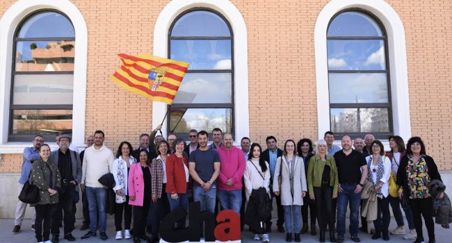 Candidatura de CHA Zaragoza para las municipales del 28M | Foto: CHA