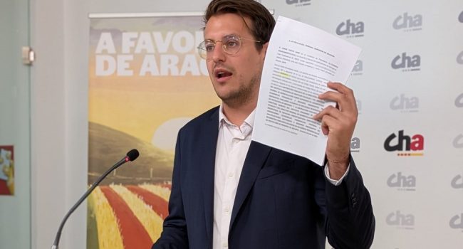 CHA critica a la DGA por utilizar “de nuevo, medios públicos oficiales para fines partidistas” OSTA VOX DGA