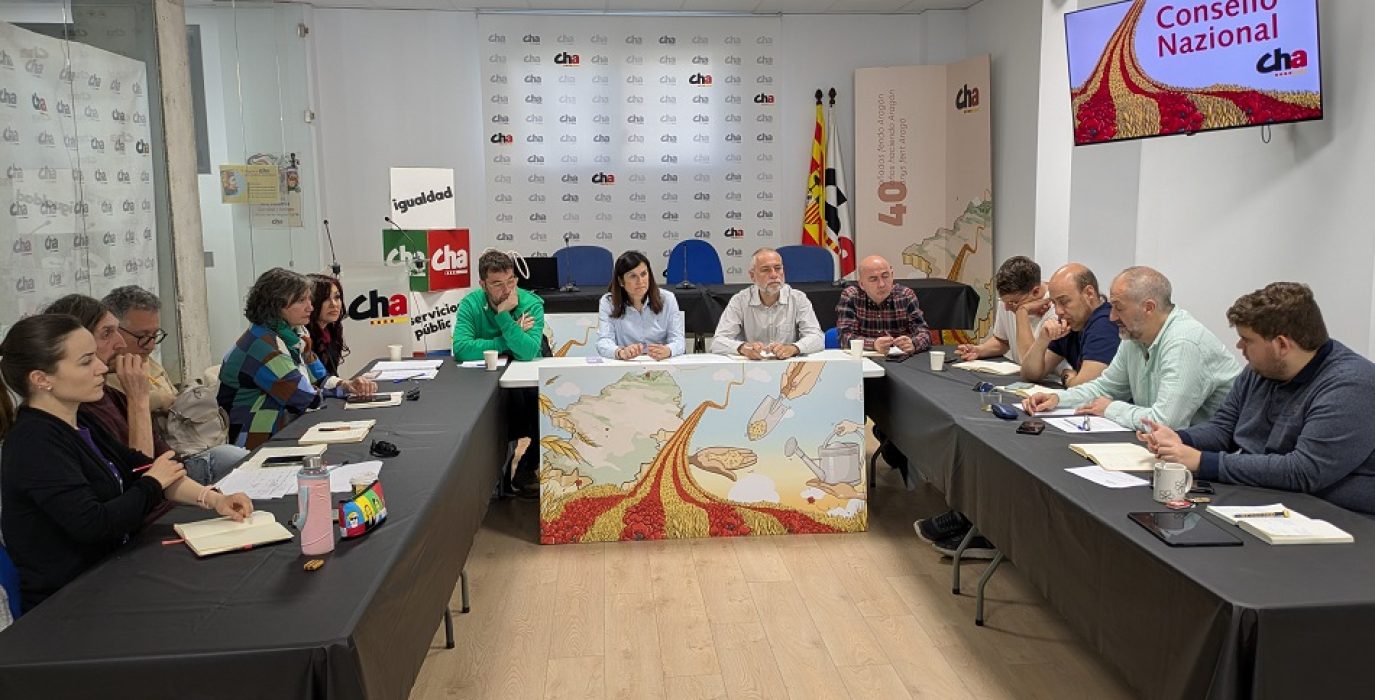 CHA defiende un Aragón con servicios públicos fuertes y derechos garantizados frente al modelo privatizador del PP