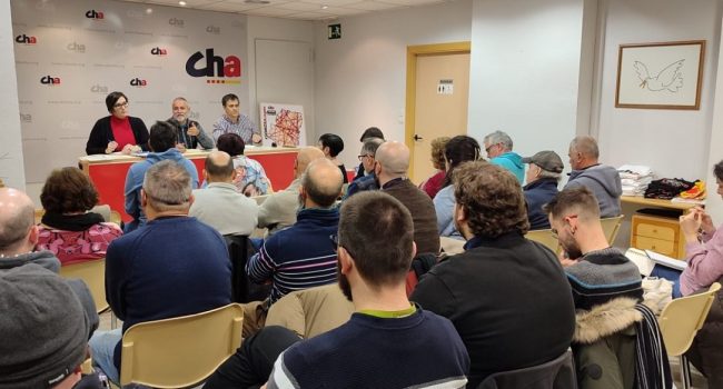 CHA reclama la comparecencia del Gobierno de Aragón “para que exponga las consecuencias de la prórroga presupuestaria” Uesca